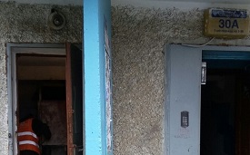 Дезинфекция мусорных камер в доме по адресу ул. Солдатова, 30а